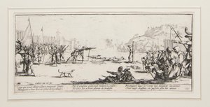 Les grandes miseres de la guerre: No. 12 - L door Jacques Callot