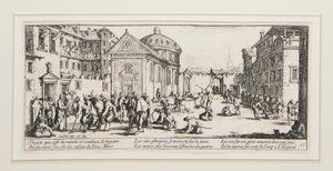 Les grandes miseres de la guerre: No. 15 - De grote ellende van de oorlog door Jacques Callot