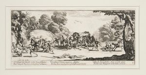 Les grandes miseres de la guerre: No. 8 - L door Jacques Callot