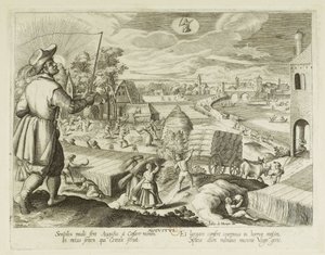 Maanden. 8, augustus door Jacques Callot