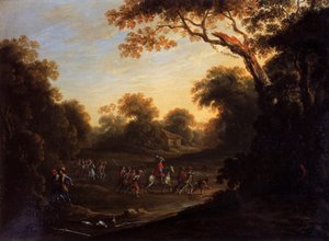 Leven van een soldaat, criminelen en gevangenen door Jacques Callot