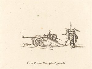 Het laden van het kanon, 1634-1635