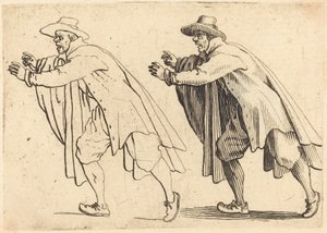 Man die Plotseling Beweegt door Jacques Callot