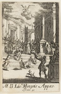 Martelaarschap van Sint-Jan, de Minderjarige, plaat zeven uit De Martelaars van de Apostelen