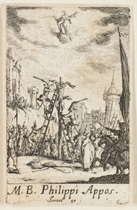Martelaarschap van Saint Philippe, plaat acht uit De Martelarijen van de Apostelen
