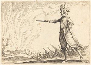 Militaire Commandant te Voet, ca. 1622