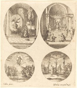 Mysteries van de Passie door Jacques Callot