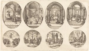 Mysteries van de Passie door Jacques Callot