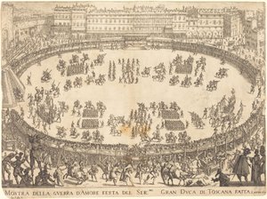 Parade in het amfitheater