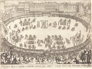 Parade in het Amfitheater