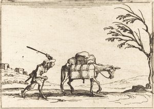 Boer Die Zijn Ezel Slaat