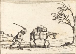 Boer die zijn Ezel Slaat