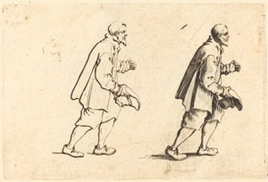 Boer met Hoed in de Hand door Jacques Callot