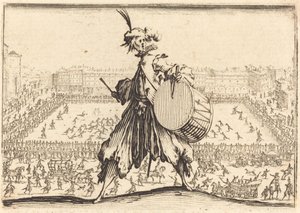 Piazza Santa Croce, Florence, ca. 1617