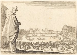 Piazza Santa Maria Novella, Florence, ca. 1622
