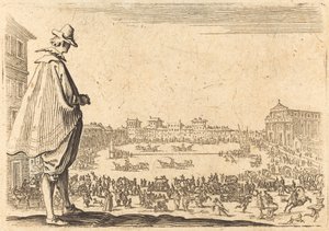 Piazza Santa Maria Novella, Florence, ca. 1622