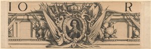 Portret van koning Lodewijk XIII door Jacques Callot