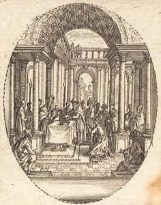 Presentatie in de Tempel door Jacques Callot