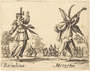 Riciulina en Metzetin, ca. 1622