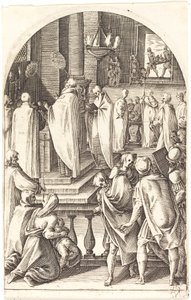 Sint Basil viert de mis, 1608-1611