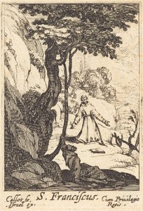 Sint Franciscus door Jacques Callot