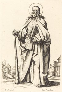 Sint Jacobus de Mindere door Jacques Callot