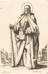 Sint Jacobus de Mindere door Jacques Callot