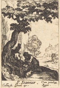 Sint Johannes de Doper door Jacques Callot