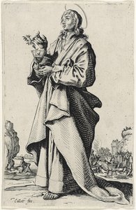 Sint Johannes de Evangelist uit Les Grands Apôtres, 1631