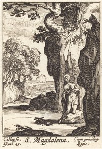 Heilige Maria Magdalena door Jacques Callot