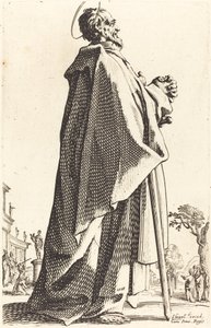 Sint Mattheüs, gepubliceerd 1631 door Jacques Callot