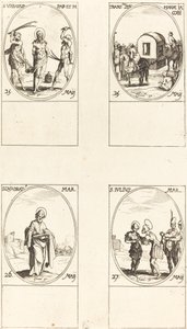 St. Urban, De Vertaling van St. Maria van Jacobus, St. Quadrat, St. Julius door Jacques Callot