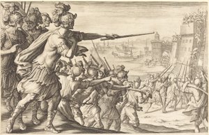 Inname van Bone door Jacques Callot