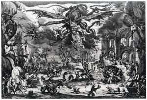 Verleiding van St. Antonius, ca. 1615-1635, 1924