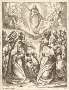 De Hemelvaart, 1608-1611 door Jacques Callot