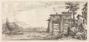 De baders door Jacques Callot