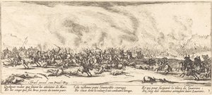 De slag door Jacques Callot