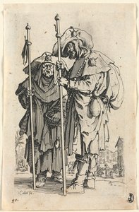De bedelaars: De twee pelgrims