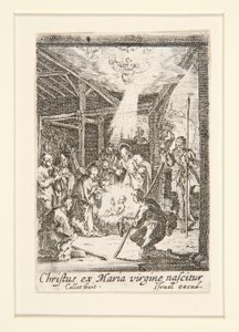De geboorte van Christus, nr. 7 uit Het leven van de Maagd