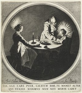 De Zegen (Le Bénédicité) ook bekend als De Heilige Familie aan Tafel, 1628