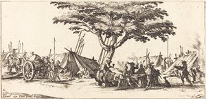 Het kamp door Jacques Callot