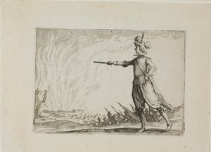 De commandant te voet, uit De caprices