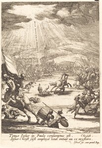 De Bekering van Sint Paulus door Jacques Callot