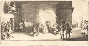 De Kroning met Doornen door Jacques Callot