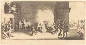 De Kroning met Doornen door Jacques Callot