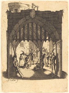 De Kroning met Doornen door Jacques Callot