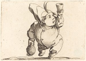 De Drinker, Vooraanzicht door Jacques Callot