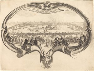 De waaier door Jacques Callot