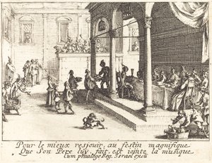 Het Feest door Jacques Callot