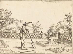 De Tuinman door Jacques Callot
